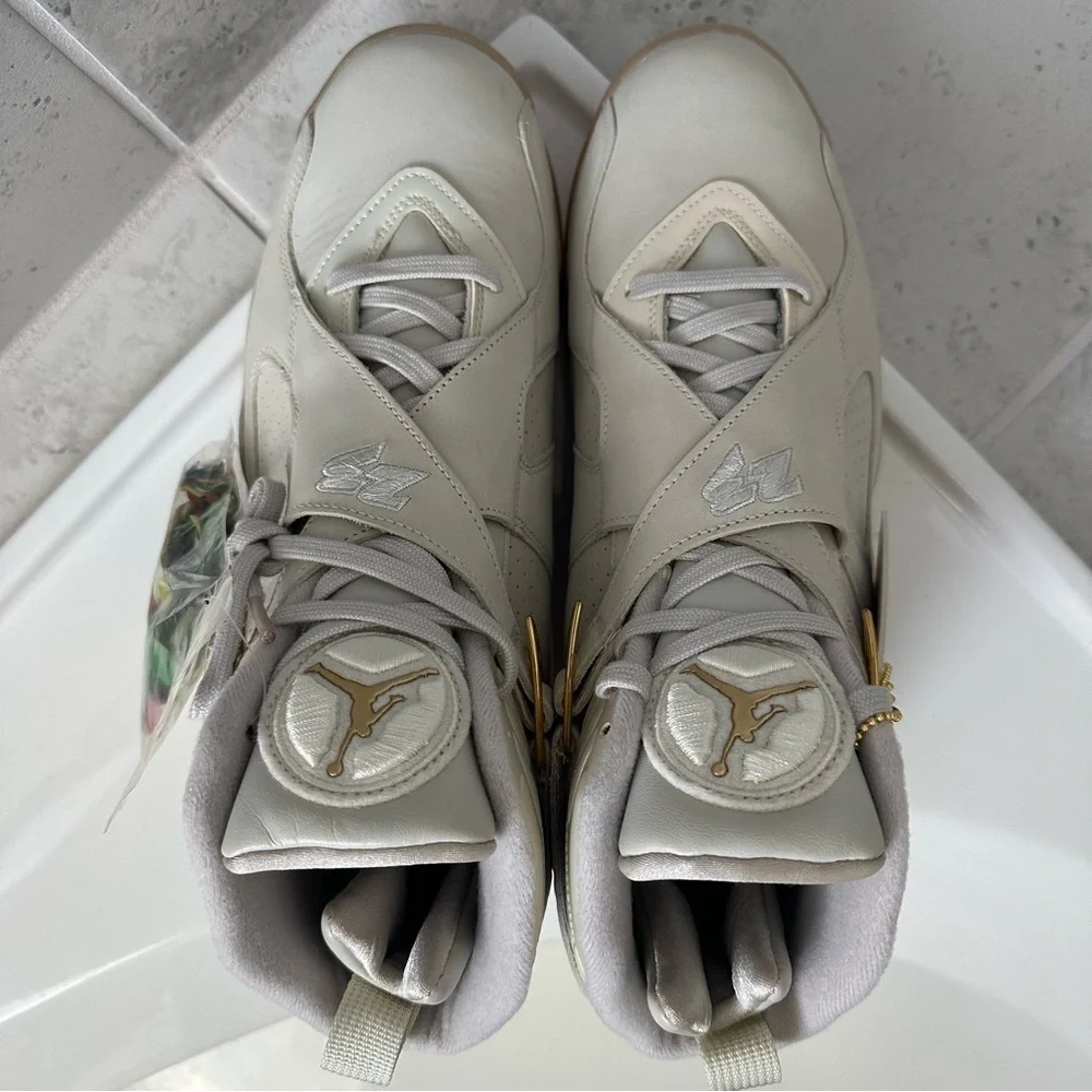 Jordan 8 Retro Champagne Sneaker Size 11.5 Men